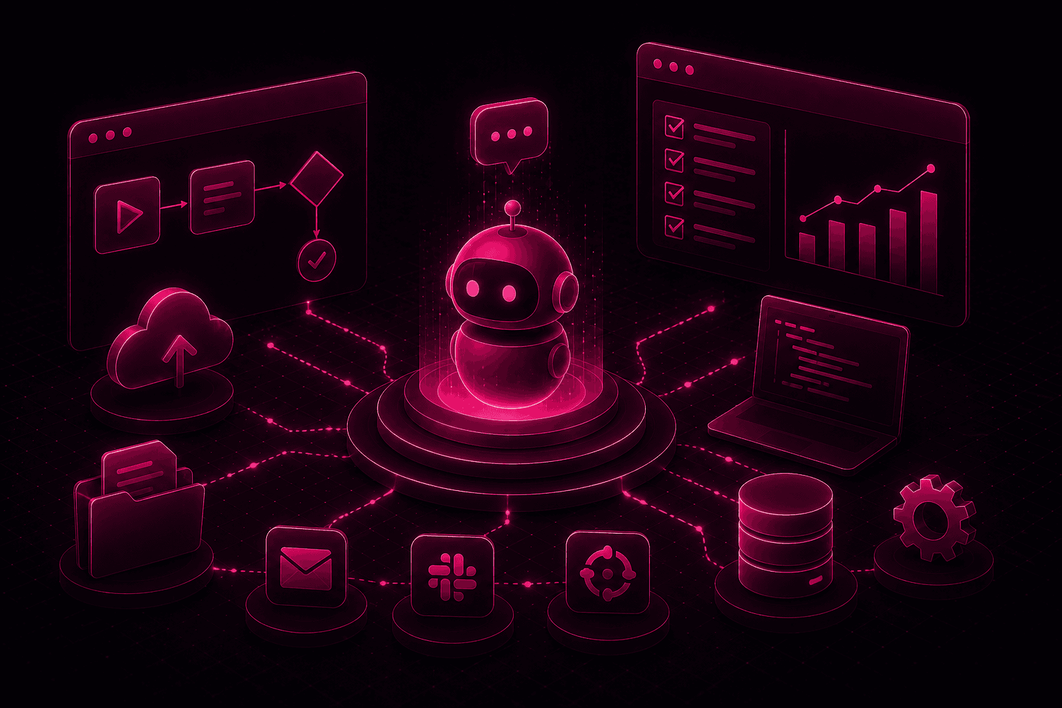 Automation & AI Agents visual